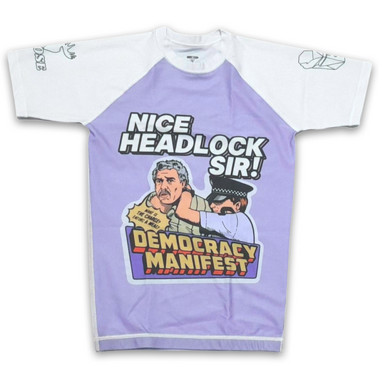 𝘿𝙀𝙈𝙊𝘾𝙍𝘼𝘾𝙔 𝙈𝘼𝙉𝙄𝙁𝙀𝙎𝙏 Rashguard